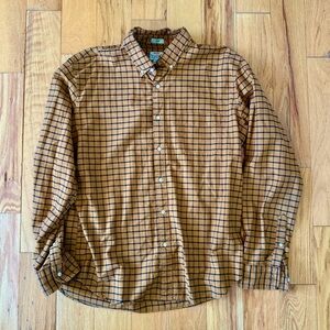 J.Crew Oxford Checkered Shirt XL Slim